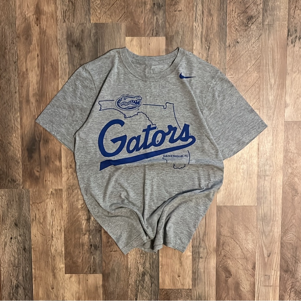 The University of Florida Grey Nike State of Florida Tee (Small)